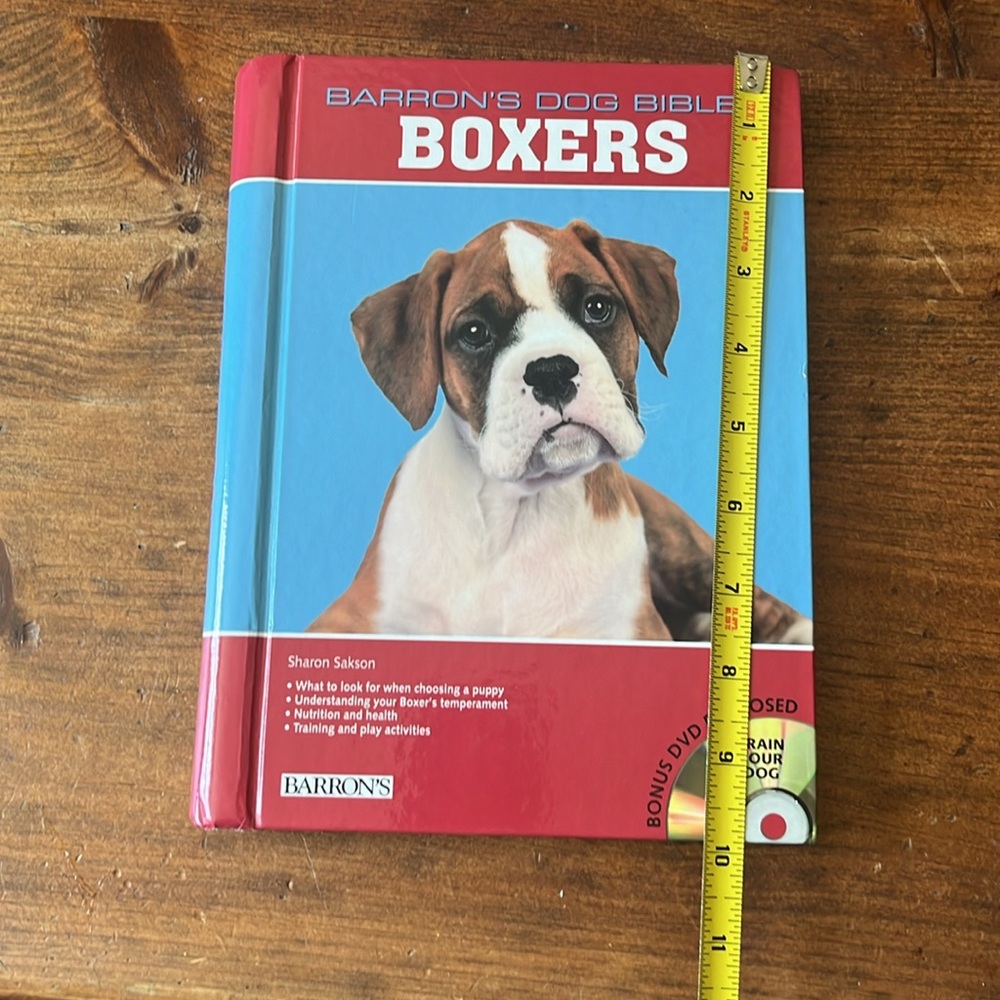 BARRON’S DOG BIBLES Boxers by Sharon Sakson (2011, Spiral) - Picture 11 of 12